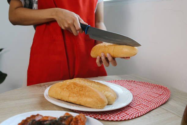 istock Making Sausage Hotdogs For Breakfast In The Morning 2159142062