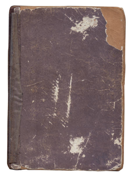 istock Vintage background of old book torn paper texture with scratches 2159143169
