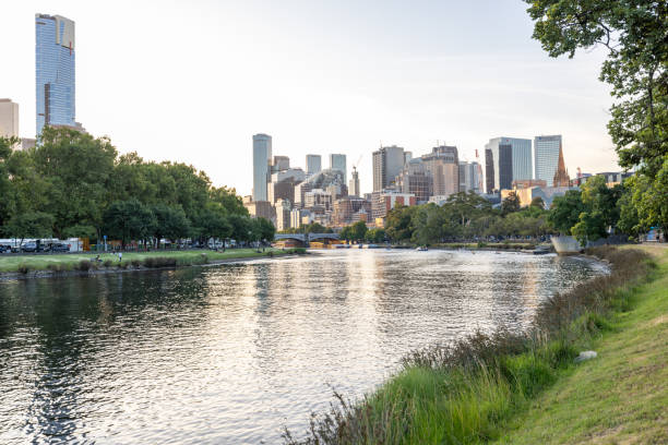 istock City Riverside with Skyline View 2159147659