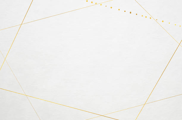 istock White Japanese Washi paper texture with classy gold pattern 2159154042
