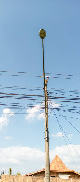 istock Street lighting poles 2159161675
