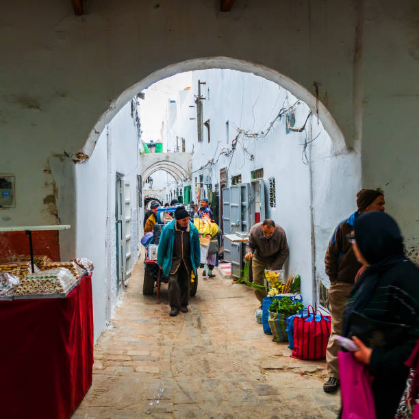 Muslim womens in Fez street ( Morocco).