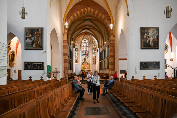 Leipzig, Saxony, Germany, May 2, 2024 - St. Thomas Church (Thomaskirche) in Leipzig, Germany.