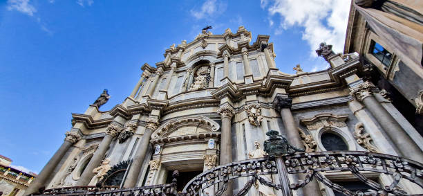 istock Saint Agatha Cathedral In Catania In Sicily 2159168678