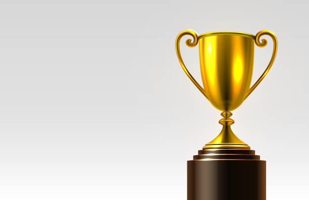 istock Award ceremony, golden cup, golden prize event, scene star ceremony. Vector illustration 2159175855