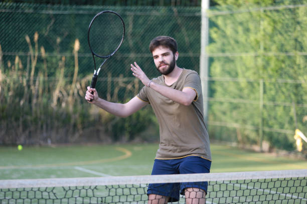 istock The Perfect Movement For A Tennis Forehand 2159178974