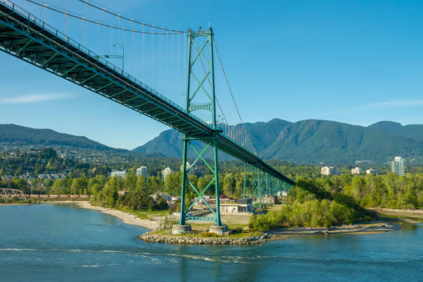 istock Sailing under tge Lions Gate Bridge, Vancouver, British Columbia, Canada 2159188486