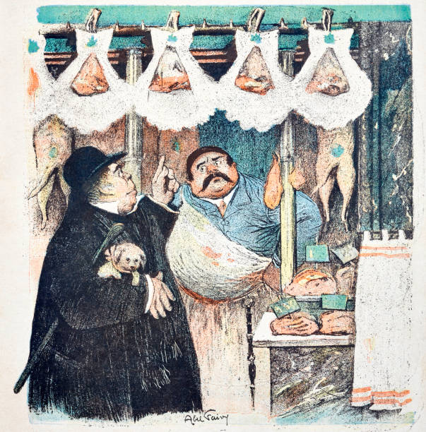 Illustration from 19th century.