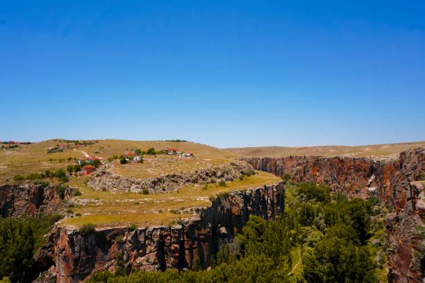 istock Bue sky, landscape and cliff Cappadocia, Turkey 2159198518
