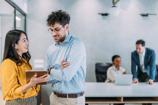istock Business people in the office. 2159213011