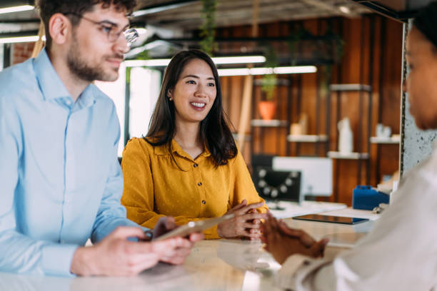 istock Business persons on meeting in the office. 2159213020