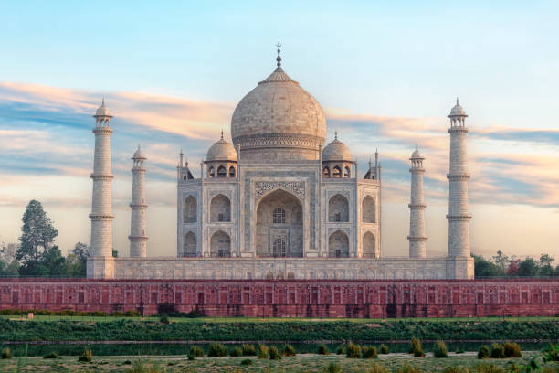 istock Taj Mahal Mausoleum in Agra 2159222438