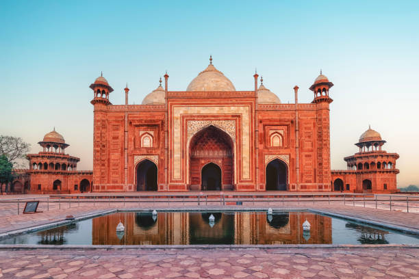 istock Taj Mahal mausoleum in Agra 2159222714