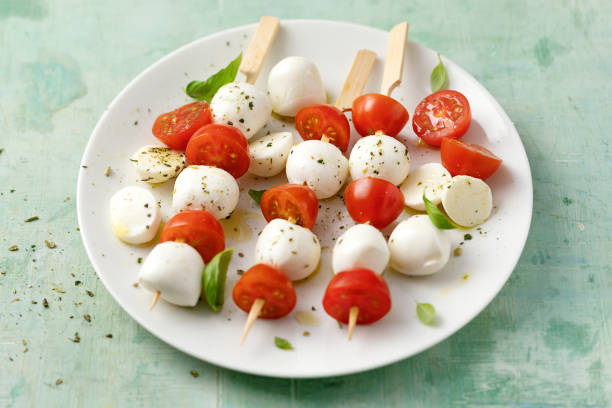 istock Caprese salad served on plate 2159231522