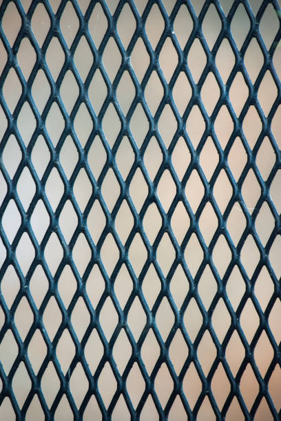frame of a metal grill.