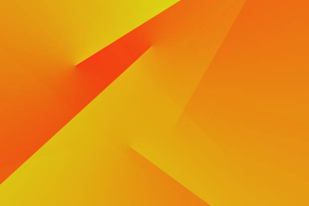 istock Bright red orange amber gold yellow abstract modern background. Color gradient. Geometric shape. Line angle triangle. 2159235171