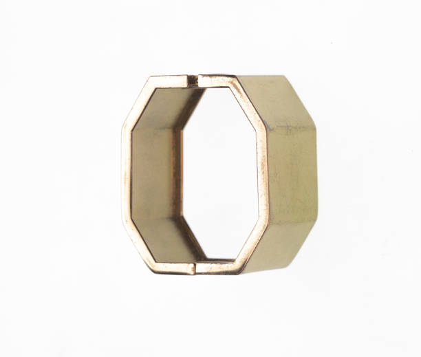 istock golden abstract geometric ring isolated on white background 2159242886