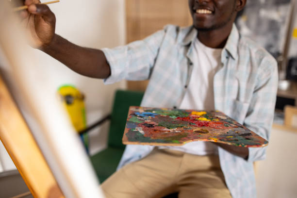 istock Artist painting 2159256701
