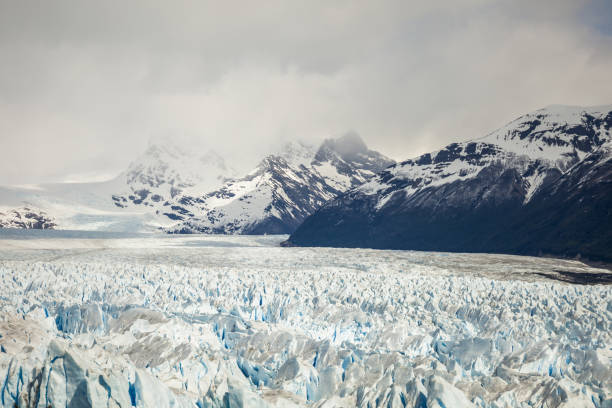 istock Perito Moreno Glacier with mountains on the background 2159261770