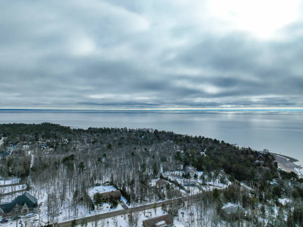 istock Georgian bay in winter close to Tiny, Ontario, Canada 2159262278
