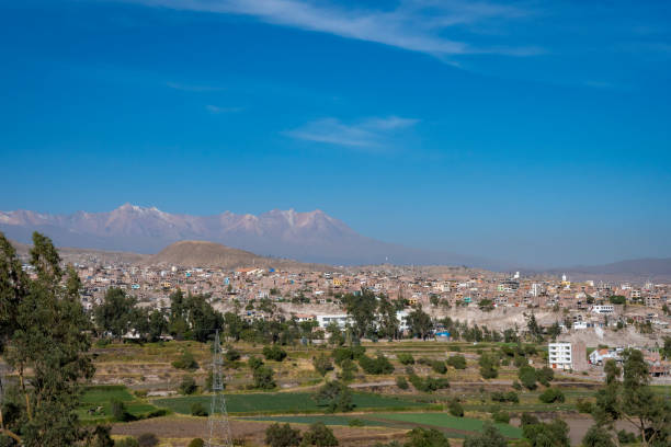 istock A view of Arequipa's volcanos 2159270460