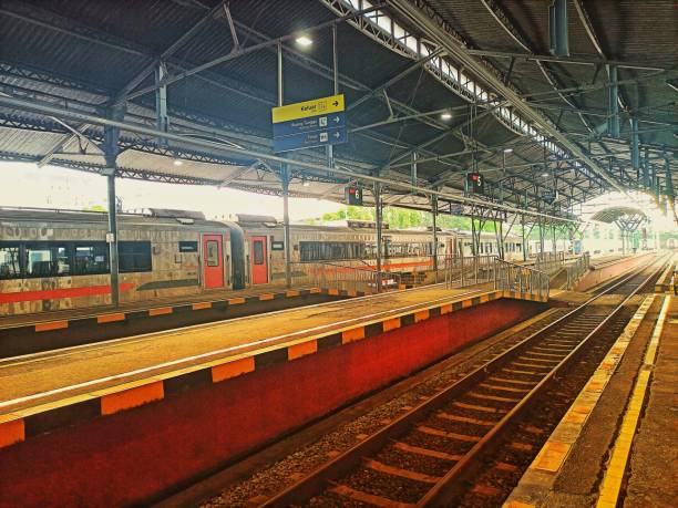 istock train tracks inside the Yogyakarta train station 2159285552
