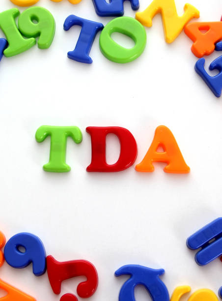 istock Toy letters for children form the word TDAH which means Attention Deficit Hyperactivity Disorder in Spanish that occurs with inattention, hyperactivity and impulsivity 2159286112