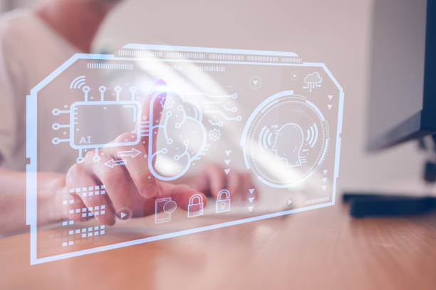 istock Medical technology, Medical research and development innovation technology to improve patient health, doctor use AI robots for diagnosis, care, and increasing accuracy patient treatment in future 2159286117