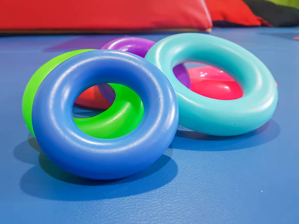 istock Colorful plastic loop toys, educational toys for children 2159290574