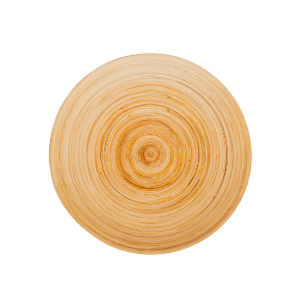 istock wooden plate isolated on white background 2159292023