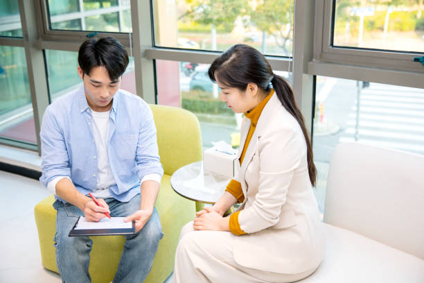 istock Business people discussing in office 2159293896
