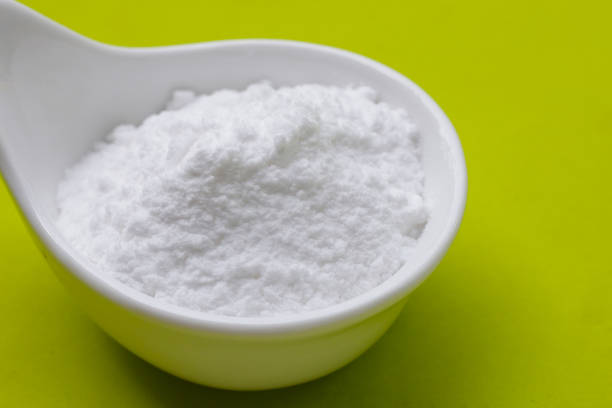 istock Bowl of baking soda, Sodium bicarbonate powder 2159298817