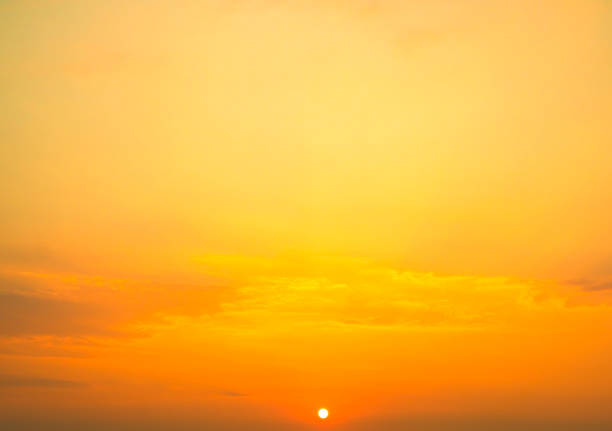 Nature Background Gradient Overlay Orange Sky Evening Sunset Sunrise Pastel Soft Effect Pattern Abstract Texture Design Summer Spring Light Beauty Template Yellow Pink Orange Wallpaper Tropical.