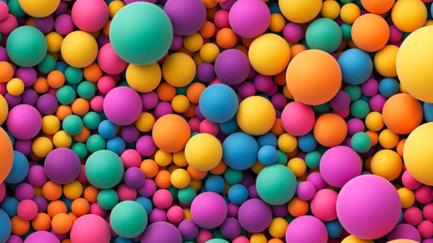 istock Huge pile of colorful bright soft balls in different sizes 2159303864