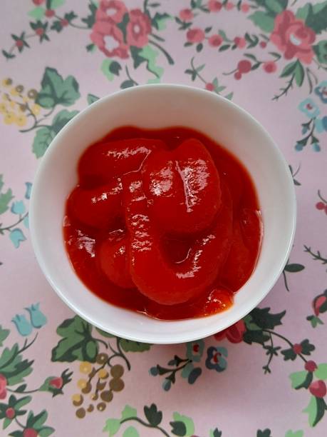 istock Ketchup in small plate isolated 2159304059