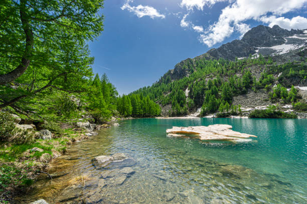 Lago Lagazzuolo, a splendidly colored lake in the heart of Valmalenco, one of the splendid Valtellinesi villages!