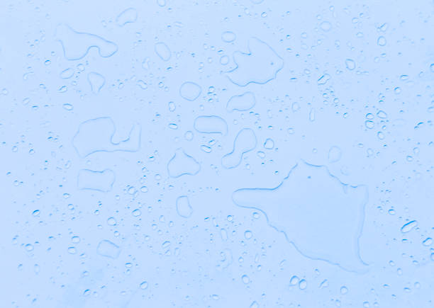 istock Water drop on blue background, Blue water drop background 2159310635