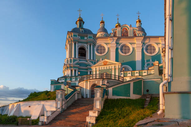 istock Orthodox Assumption Cathedral in Smolensk, Russia 2159311586