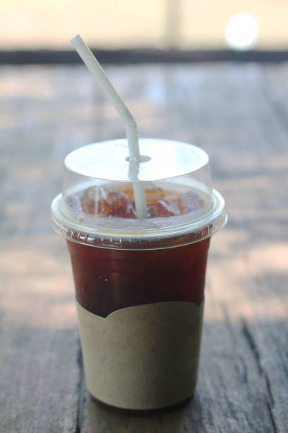 istock Black coffee at the cafe 2159320531