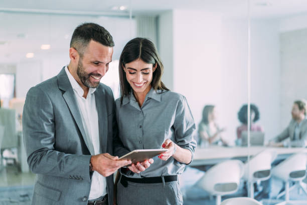 istock Business people in the office. 2159321483