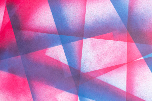 istock Background of straight lines painted with red and blue spray paint 2159321973