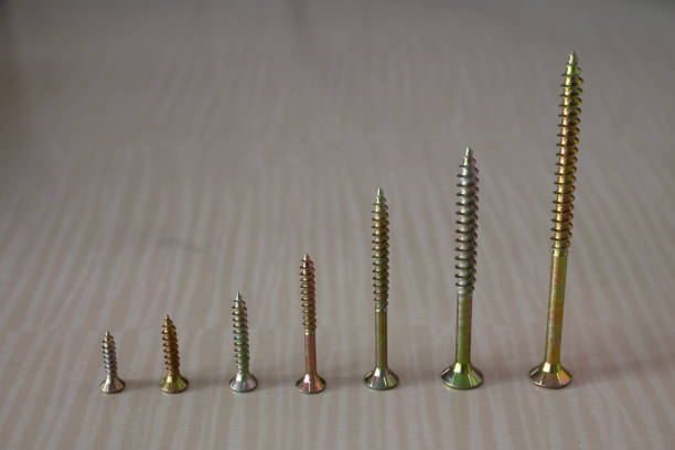 Chipboard screws, wood screws, Torx, various sizes, one set of screws