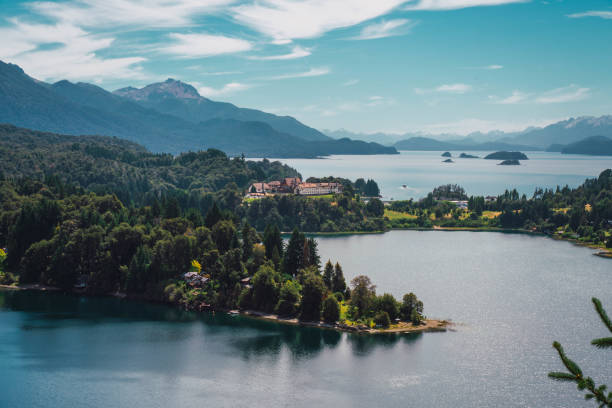 istock A beautiful lake with a mountain in the background 2159333737