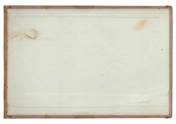istock Vintage empty background of old book paper texture isolated 2159335373