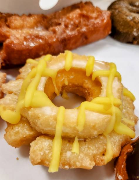 istock Lemon Old Fashion Donut 2159337968