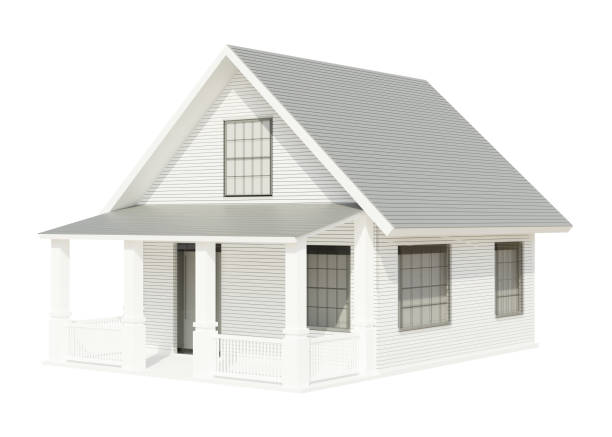 istock House isolated on white transparent, 3d render 2159344429
