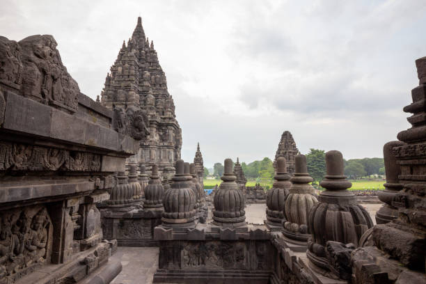 istock Prambanan, complex of ancient Hindu temples in Central Java, Yogyakarta, Indonesia. 2159345810