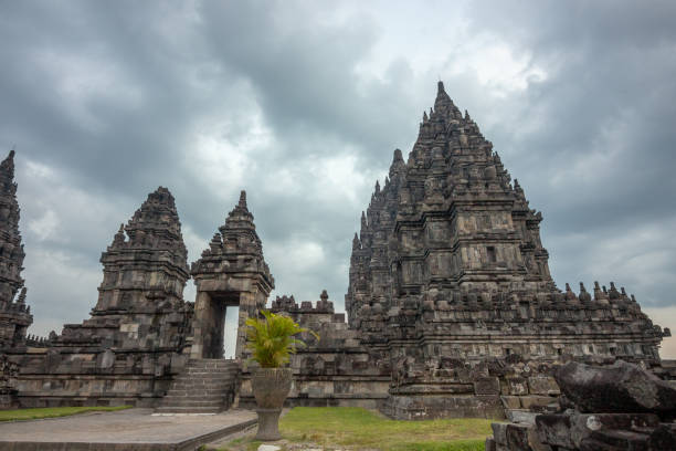 istock Prambanan, complex of ancient Hindu temples in Central Java, Yogyakarta, Indonesia. 2159346089