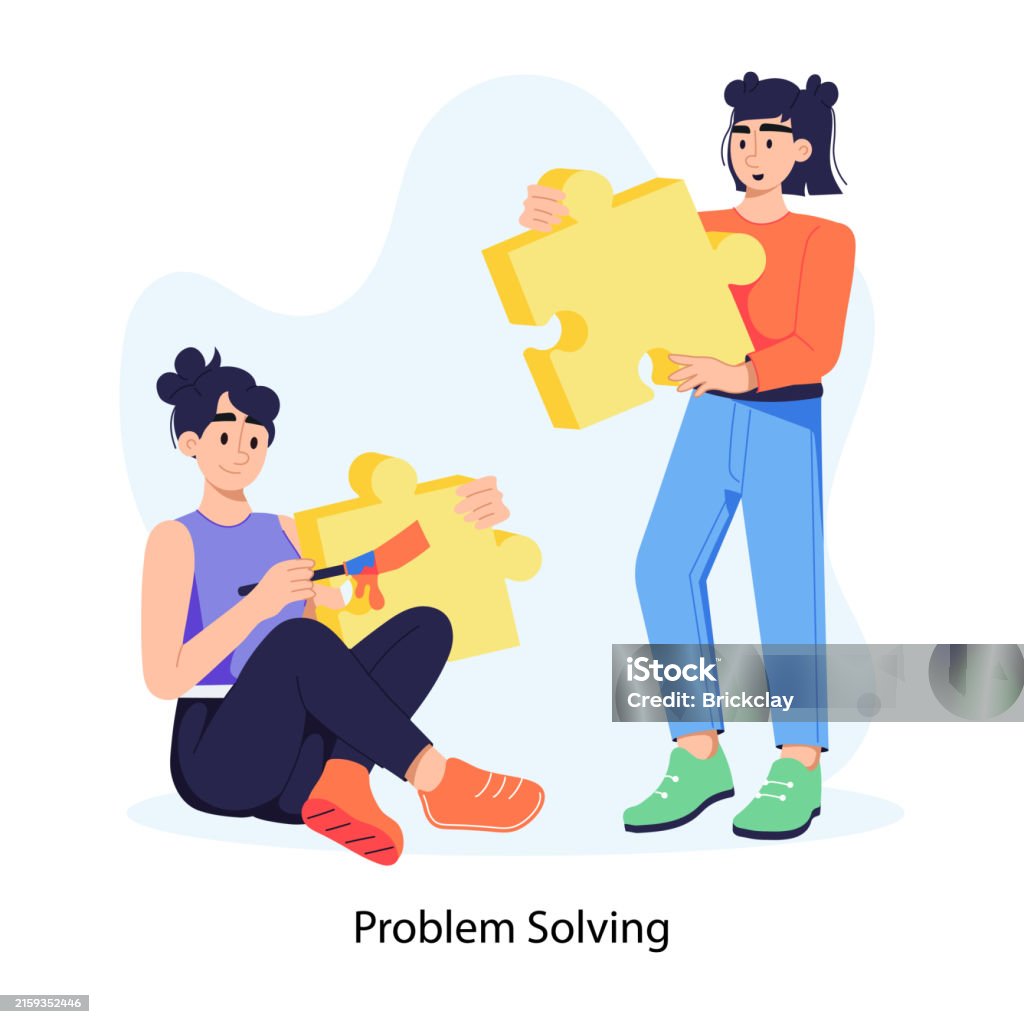 Problem Solving Stock Illustration - Download Image Now - Characters ...