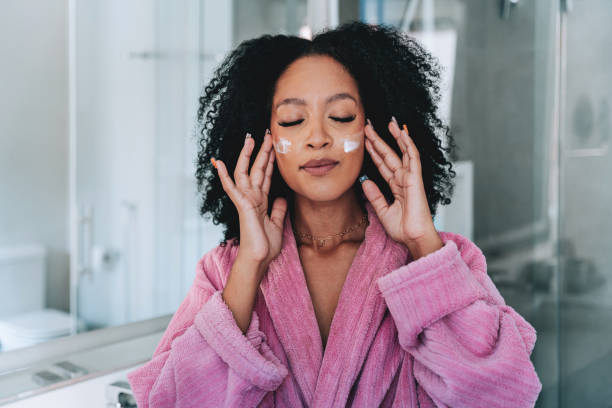 Woman face care